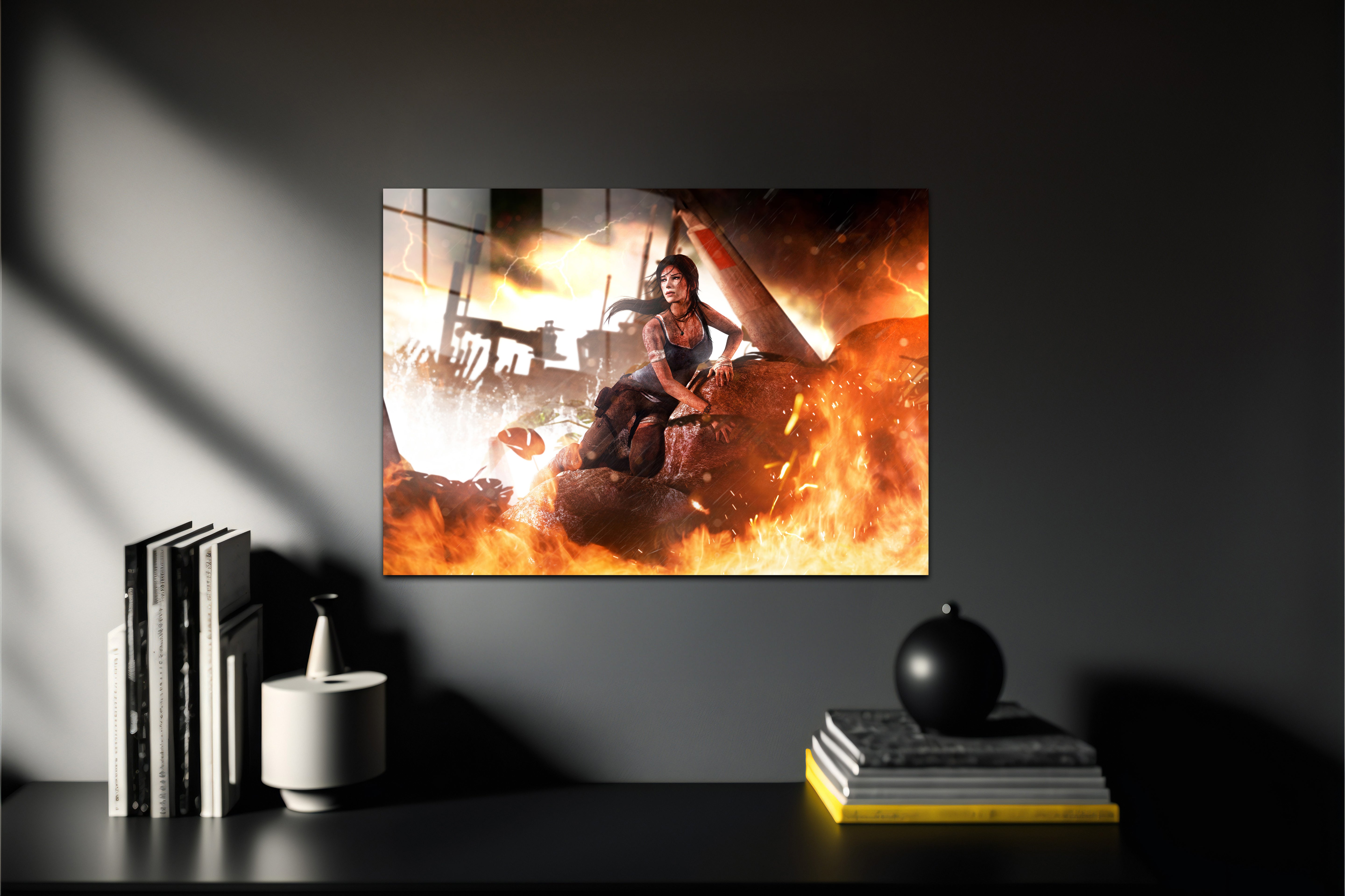 Tomb Raider Metal Poster 933