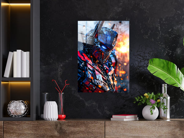 Transformers Optimus Prime Metal Poster 1281