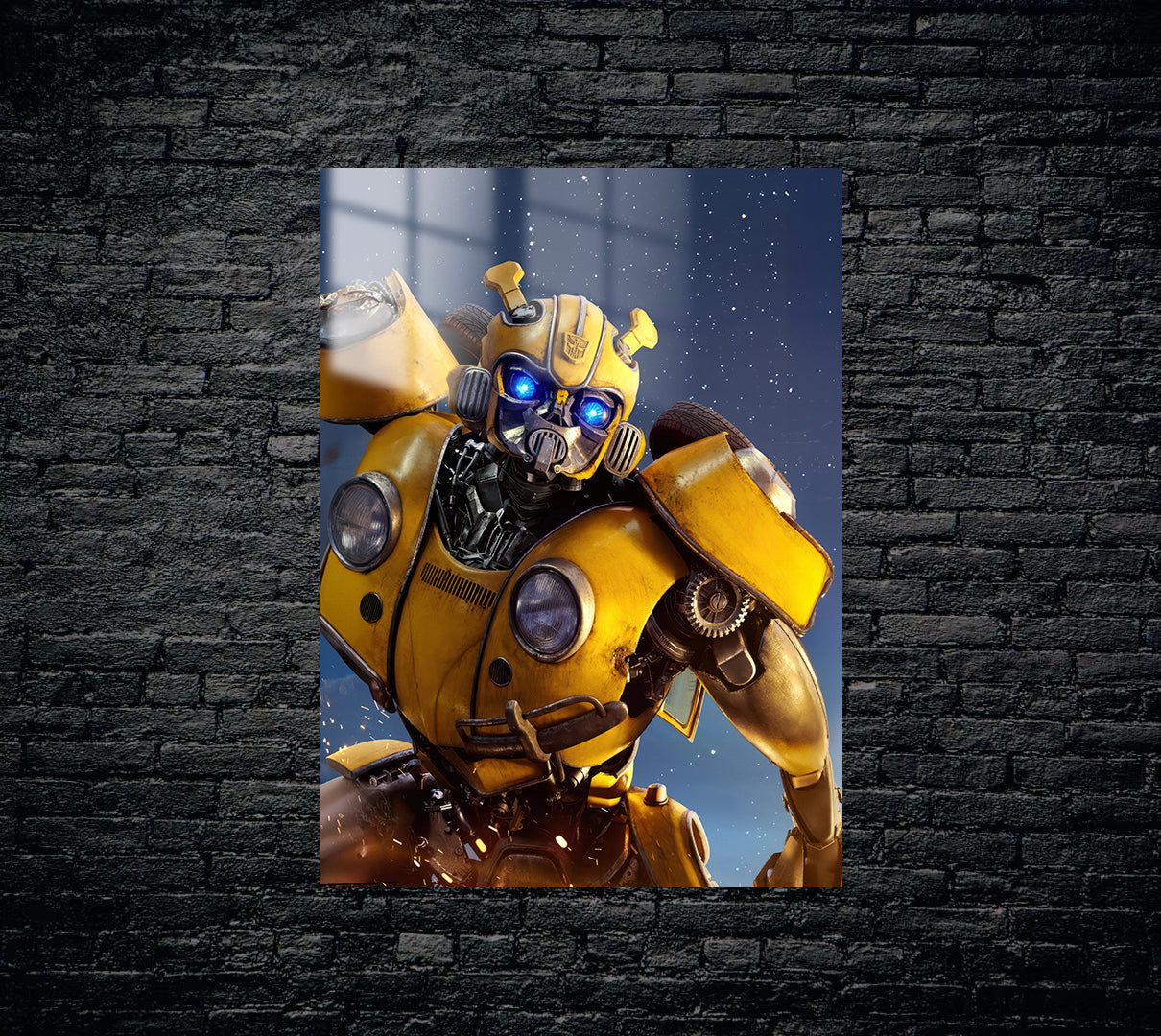Transformers Bumblebee Metal Poster 1278