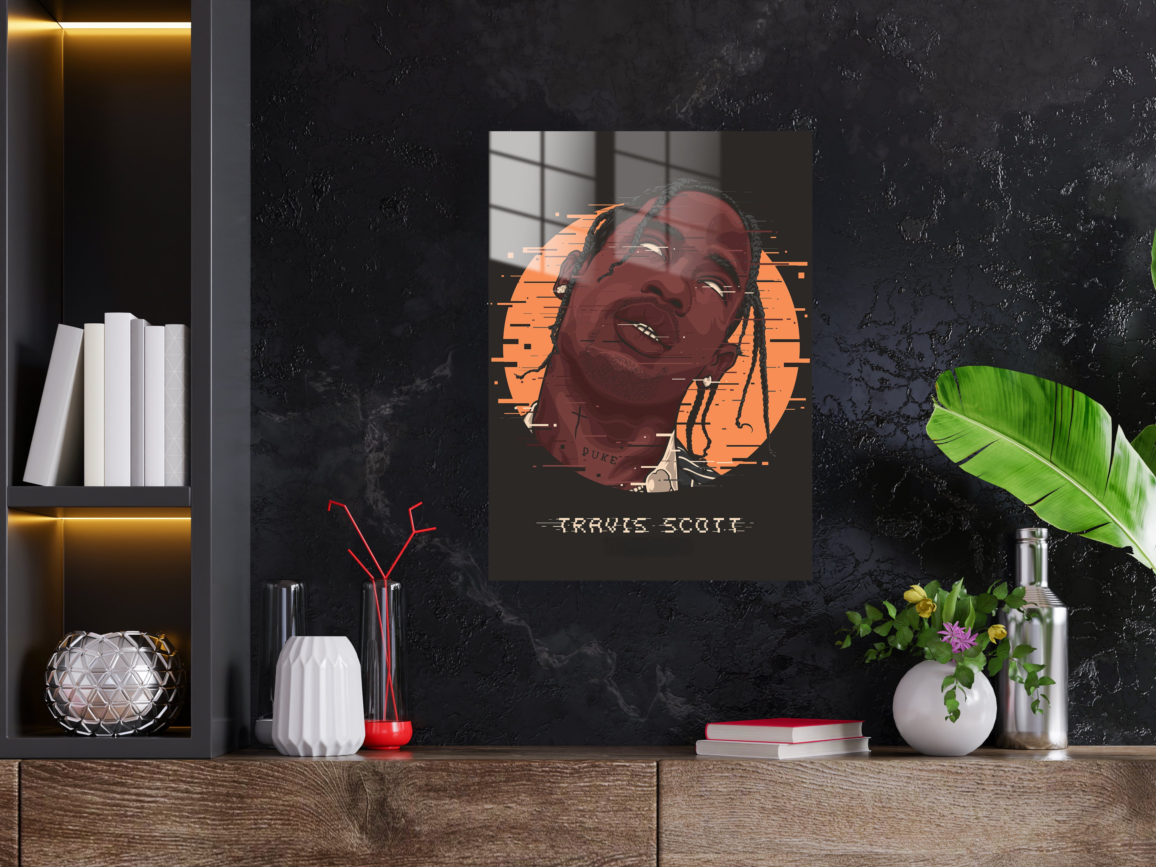 Travis Scott Metal Poster 1539