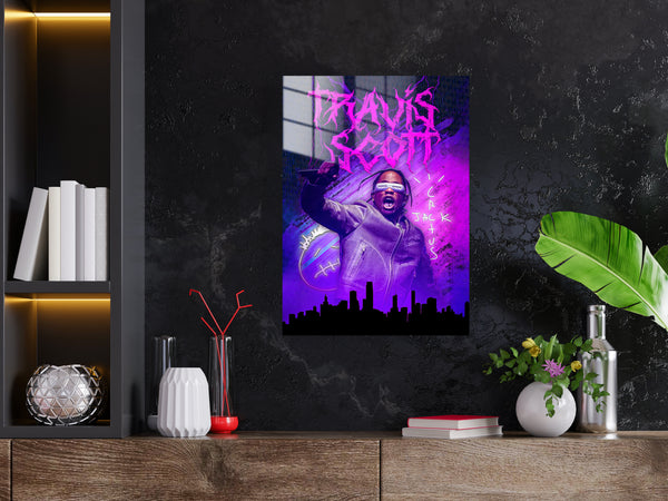 Travis Scott Metal Poster 1540