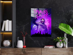 Travis Scott Metal Poster 1540