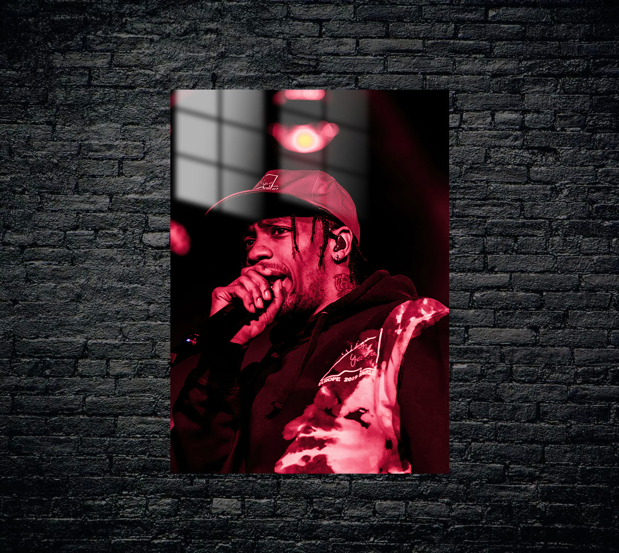 Travis Scott Metal Poster 1542