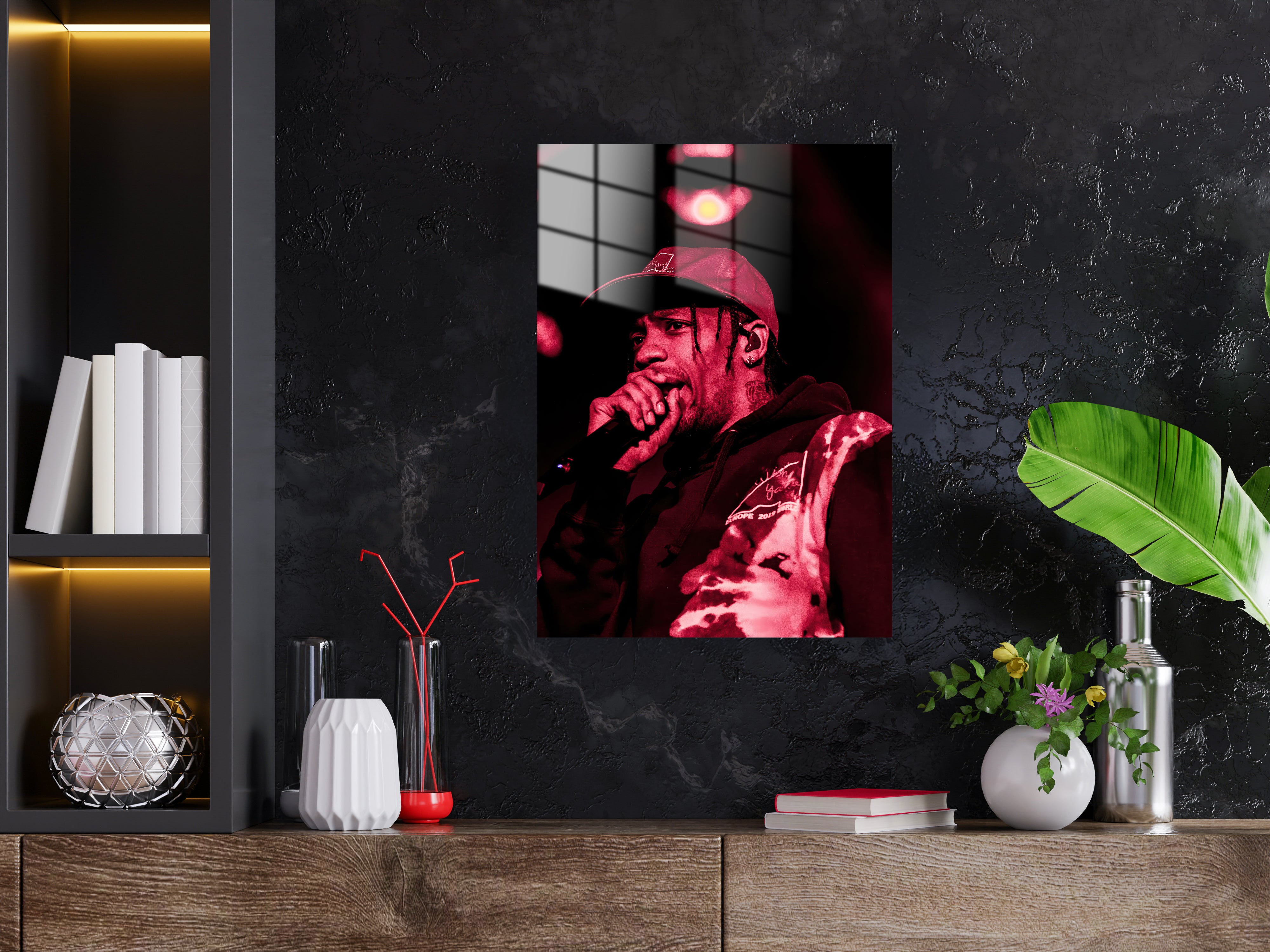 Travis Scott Metal Poster 1542