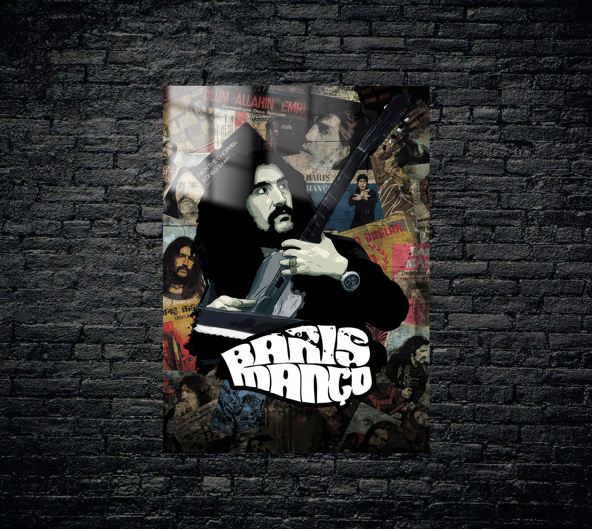 Barış Manço Metal Poster 1551