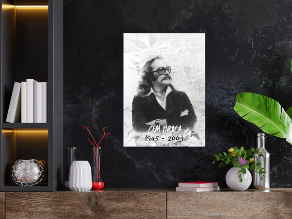 Cem Karaca Metal Poster 1553