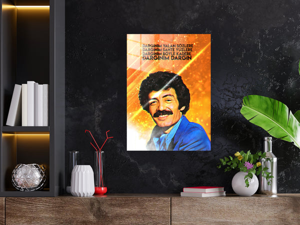 Müslüm Gürses Metal Poster 1547