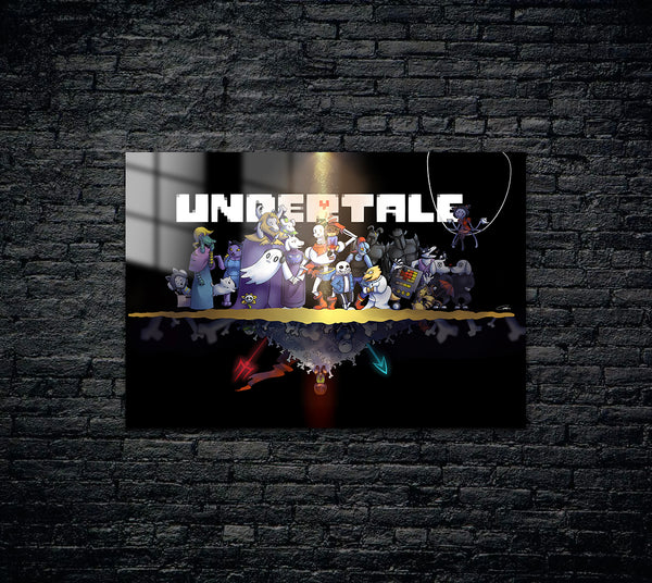 Undertale Metal Poster 1364