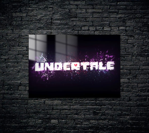 Undertale Metal Poster 1366
