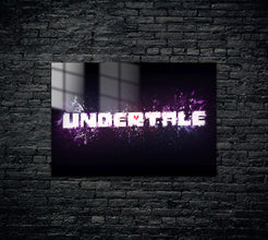 Undertale Metal Poster 1366