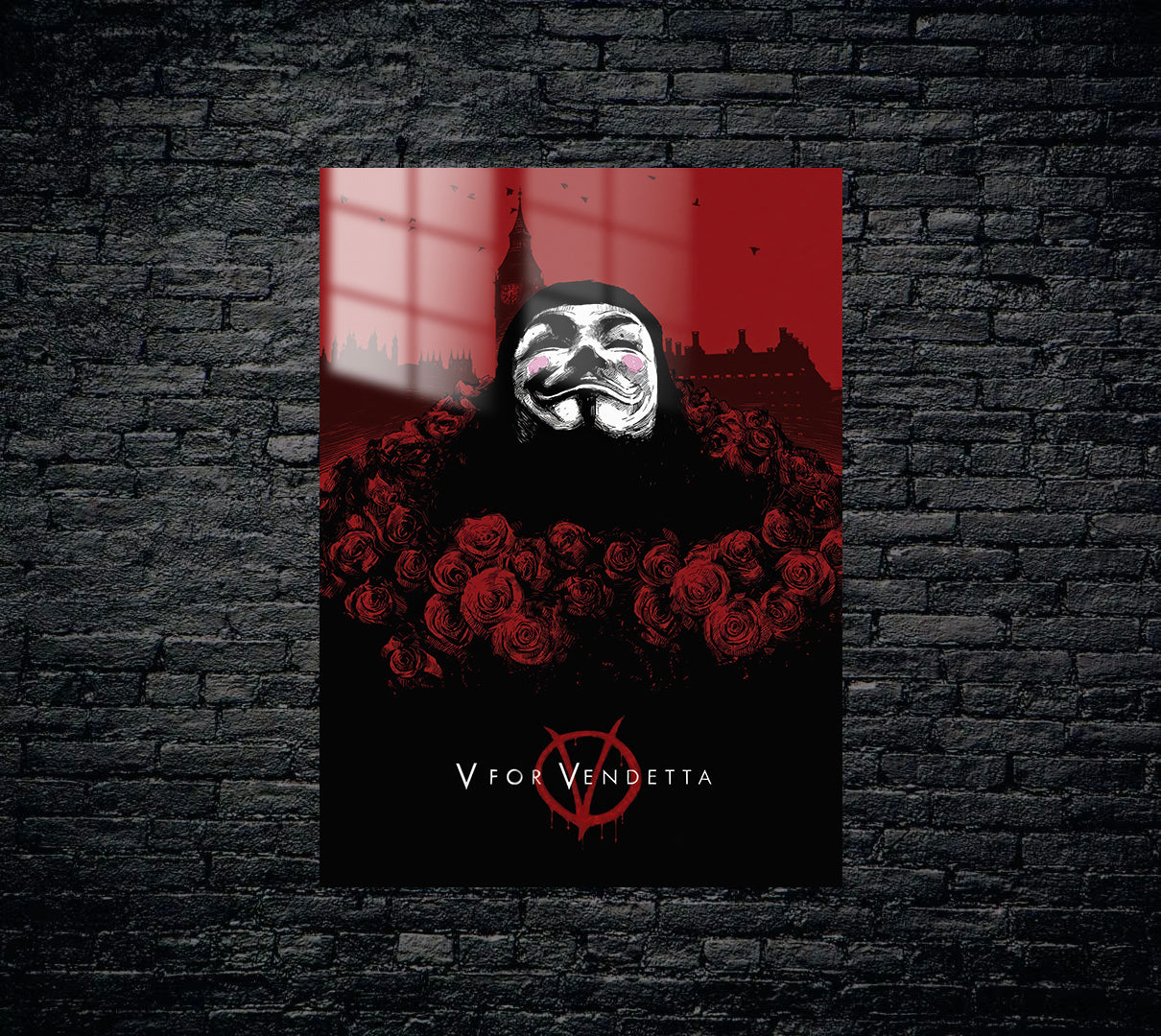 V for Vendetta Metal Poster 1279
