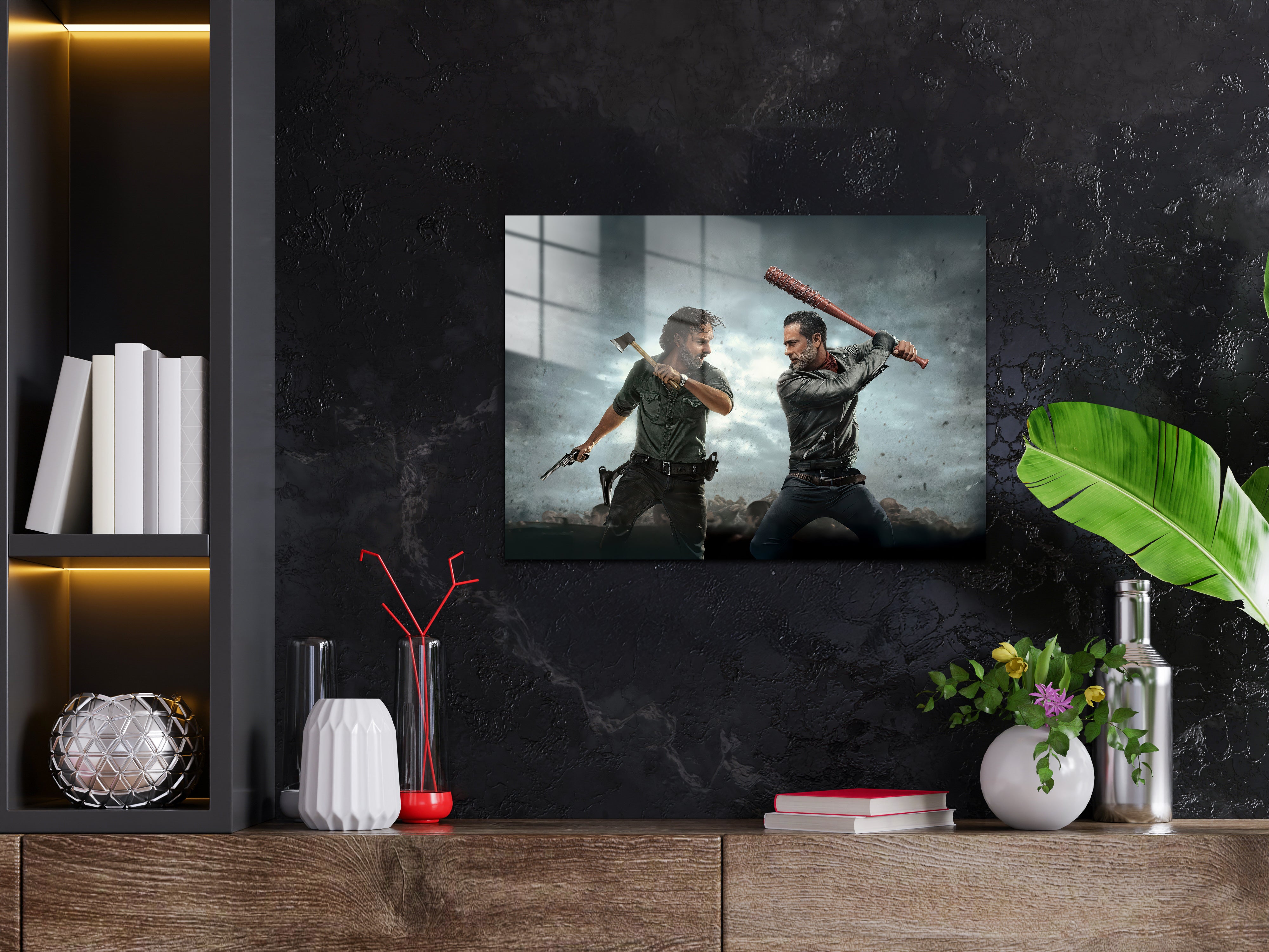 Walking Dead Metal Poster 1074