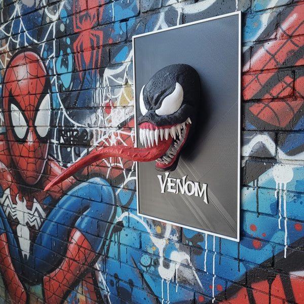 Venom 3 Boyutlu Figür Poster
