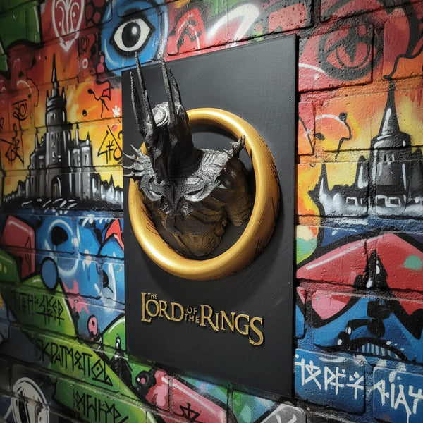 Sauron Lord of the Rings 3 Boyutlu Figür Poster