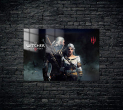 Witcher Geralt Ciri Metal Poster 948