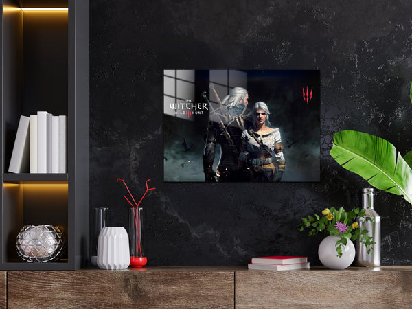 Witcher Geralt Ciri Metal Poster 948