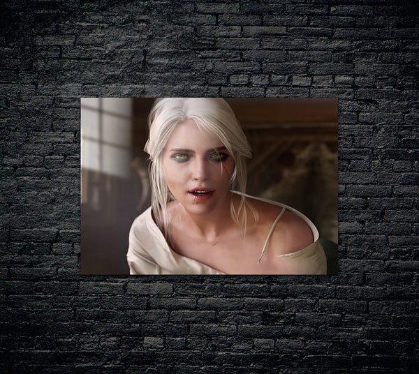 Witcher Ciri Metal Poster 949