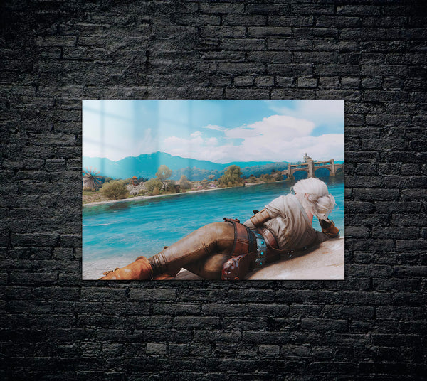Witcher Ciri Metal Poster 950