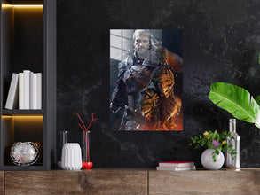 Witcher Geralt Metal Poster 952