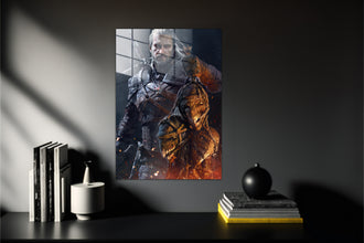 Witcher Geralt Metal Poster 952