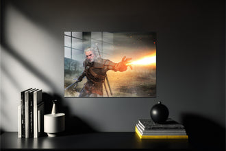 Witcher Geralt Metal Poster 947