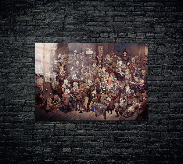 Witcher Metal Poster 953