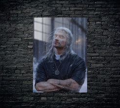 Witcher Geralt Metal Poster 1084