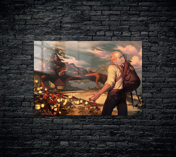 Witcher Geralt Metal Poster 955