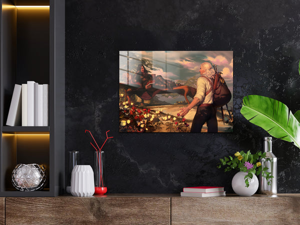 Witcher Geralt Metal Poster 955