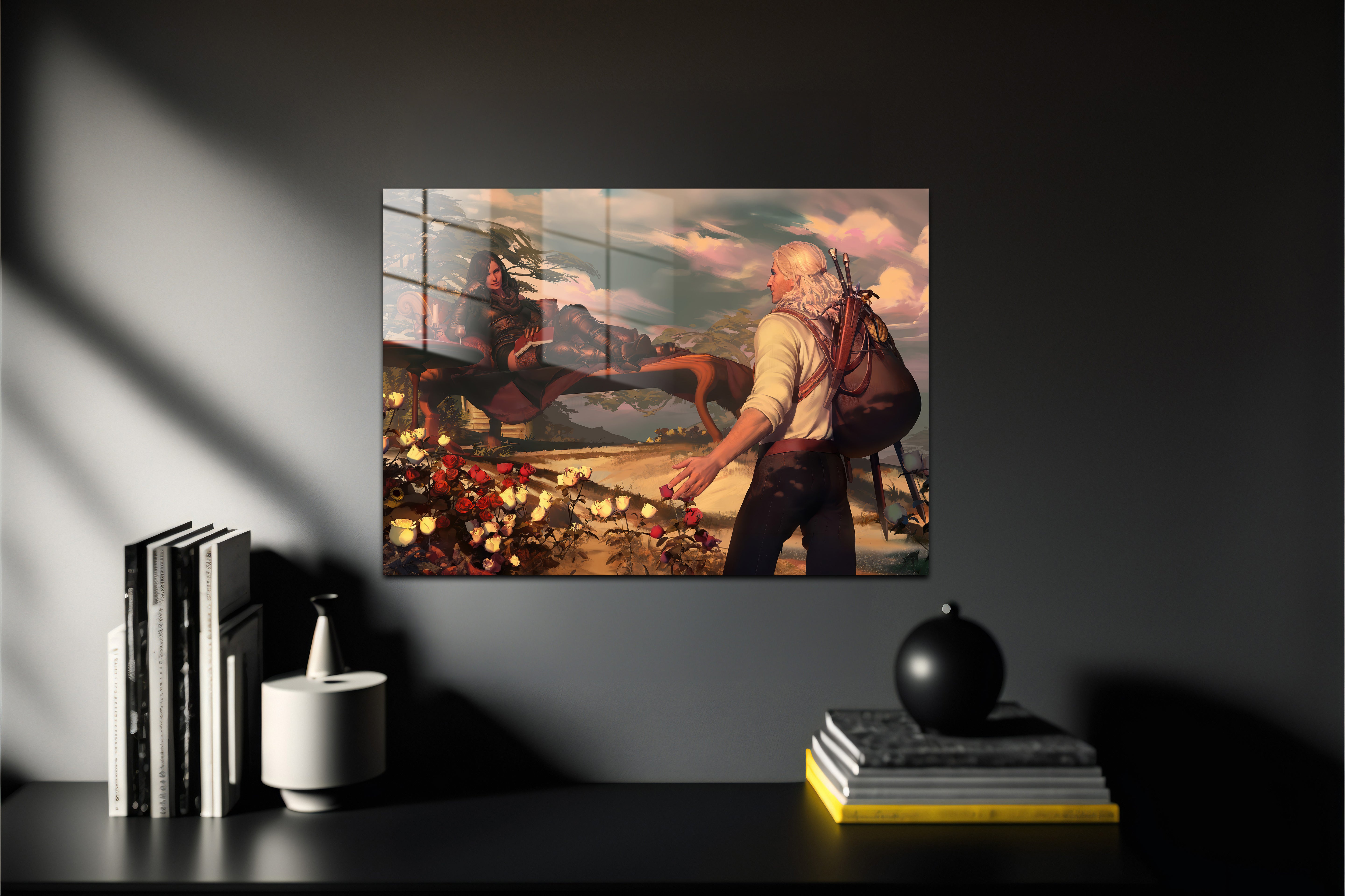 Witcher Geralt Metal Poster 955