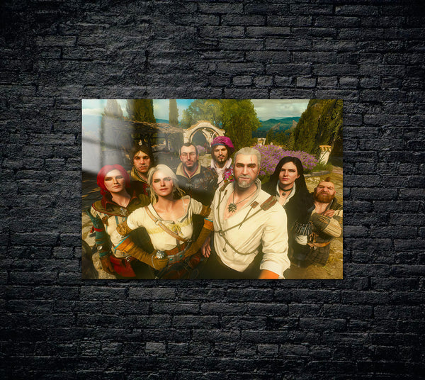 Witcher Metal Poster 956