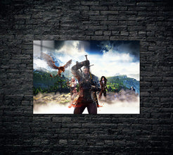 Witcher Geralt Ciri Yennefer Metal Poster 957