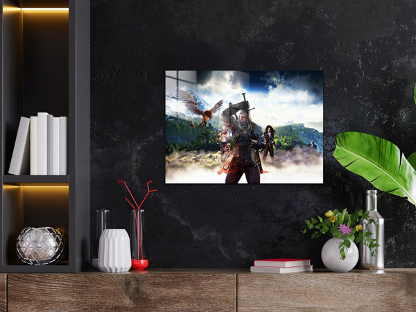Witcher Geralt Ciri Yennefer Metal Poster 957