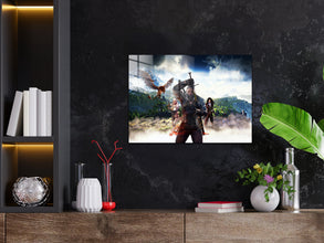 Witcher Geralt Ciri Yennefer Metal Poster 957