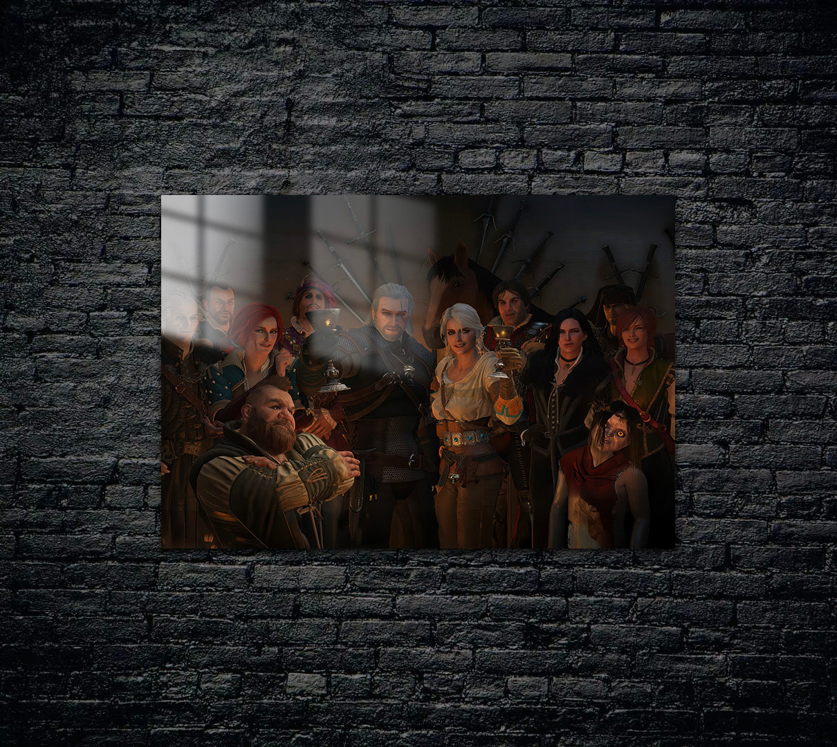 Witcher Metal Poster 960