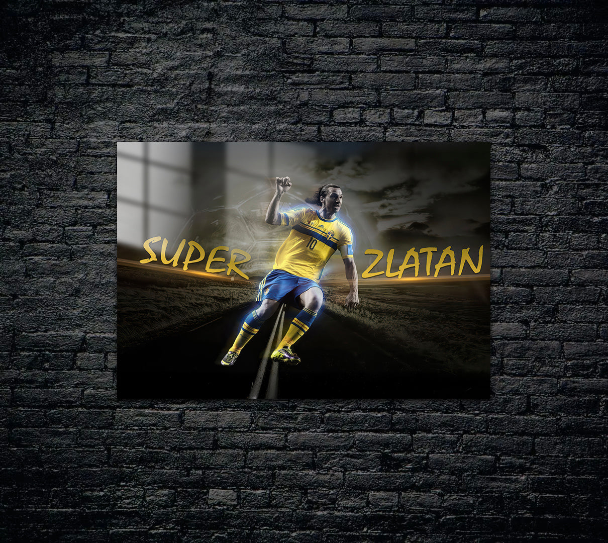 Zlatan İbrahimoviç Metal Poster 1411