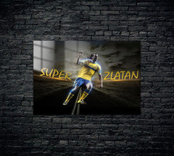 Zlatan İbrahimoviç Metal Poster 1411
