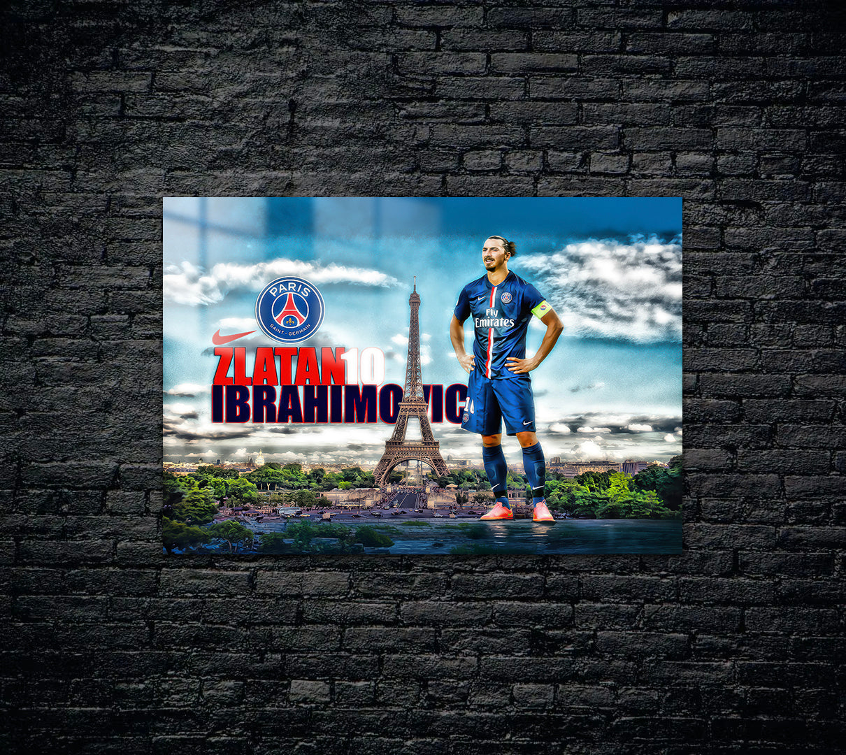 Zlatan İbrahimoviç Metal Poster 1412