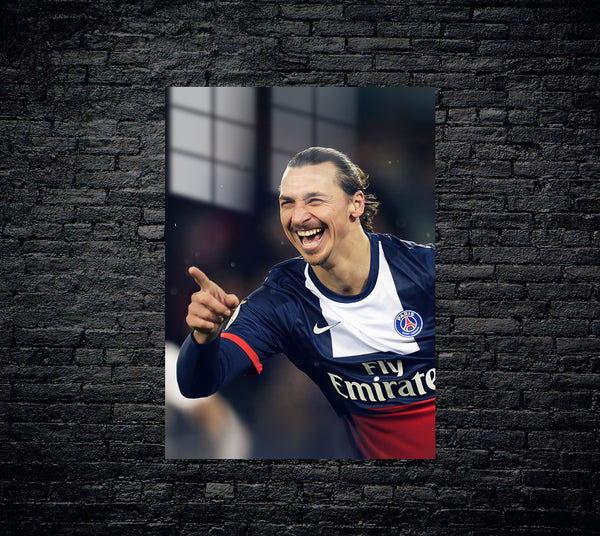 Zlatan İbrahimoviç Metal Poster 1413