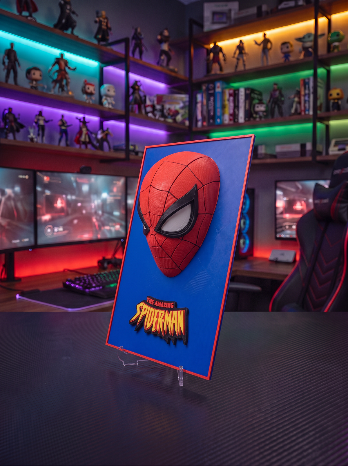 Spiderman Figür Poster
