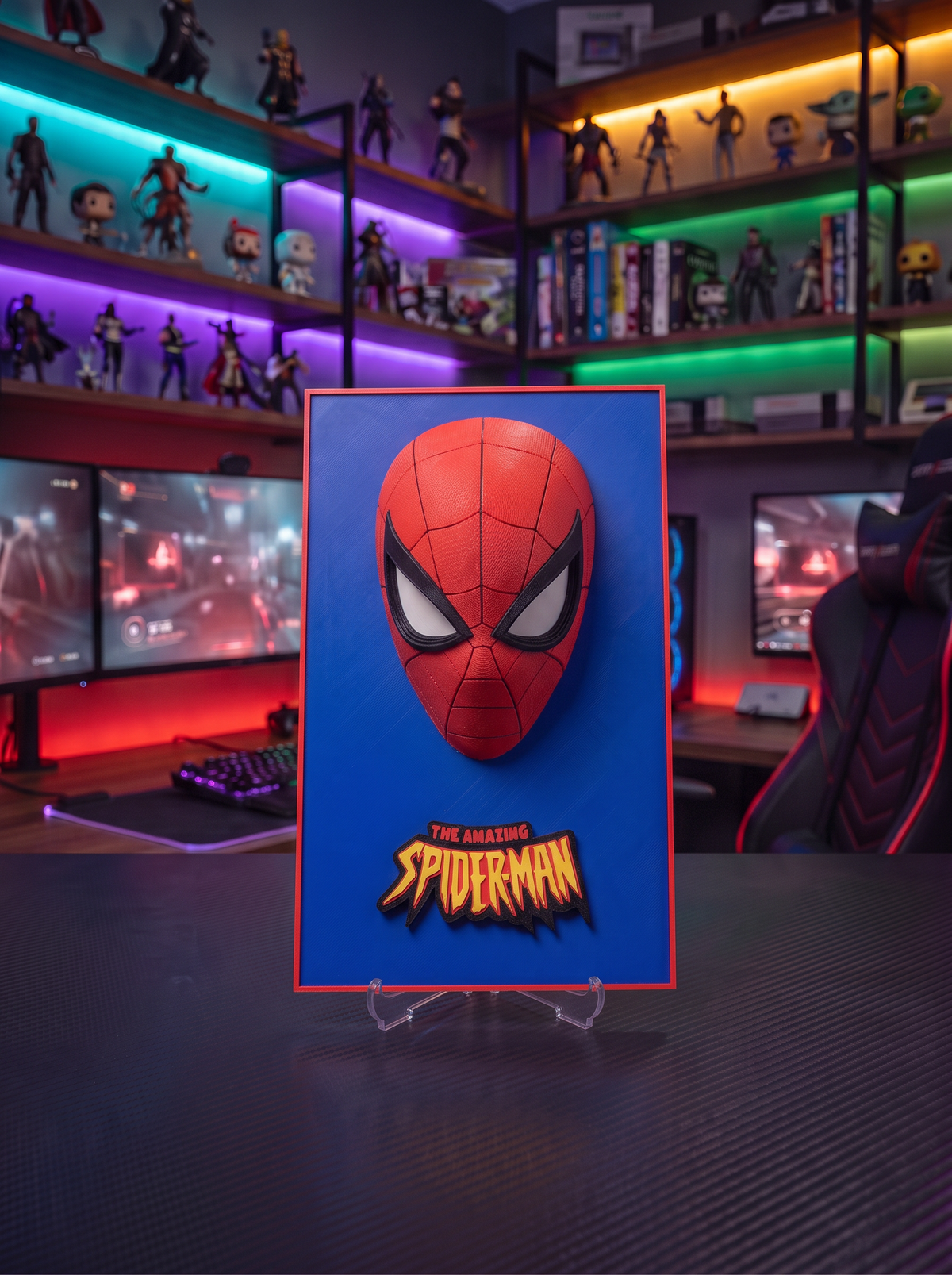 Spiderman Figür Poster