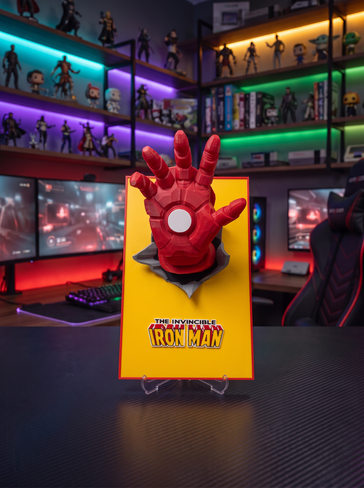 İron Man El Figür Poster