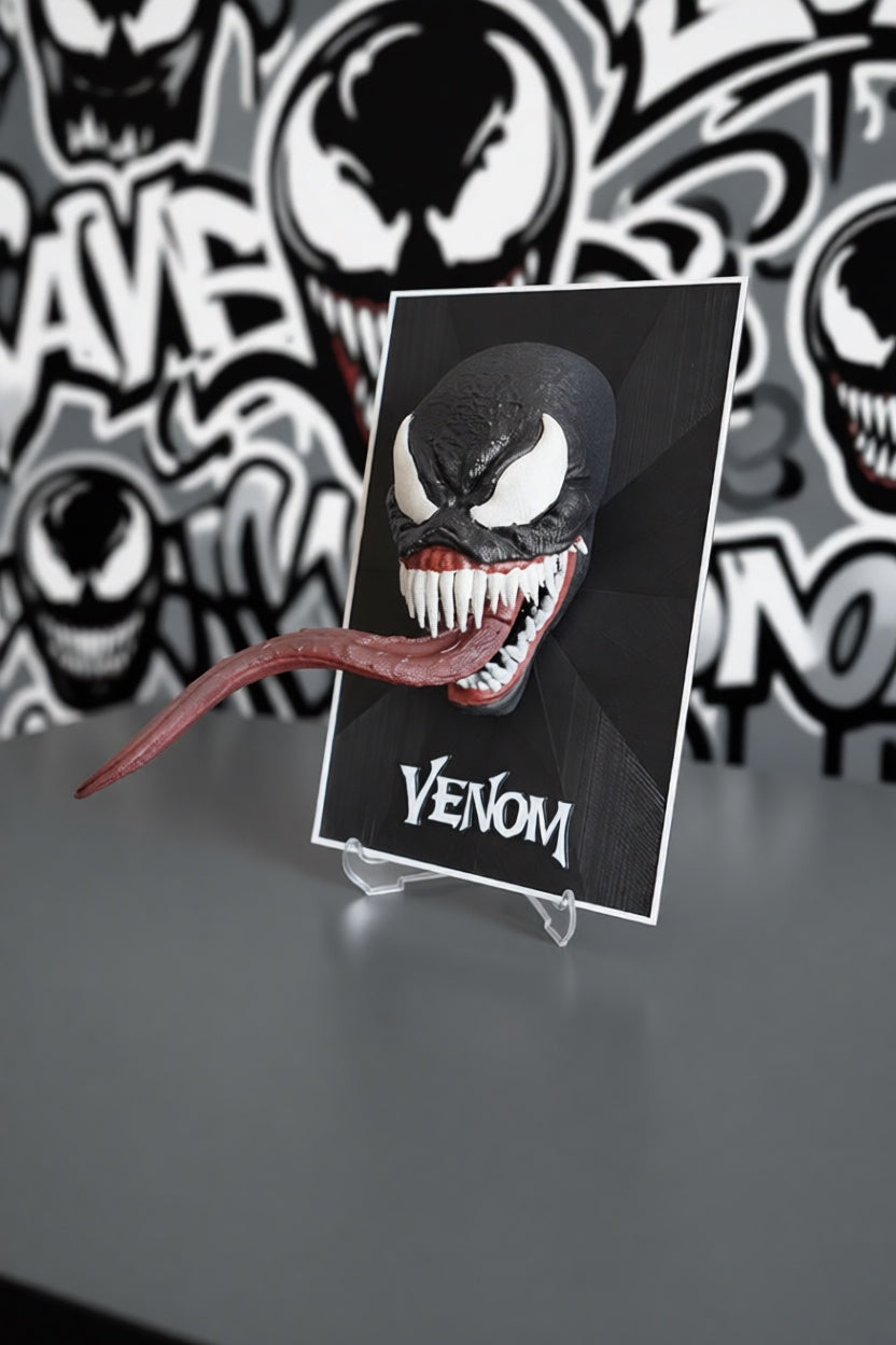 Venom 3 Boyutlu Figür Poster